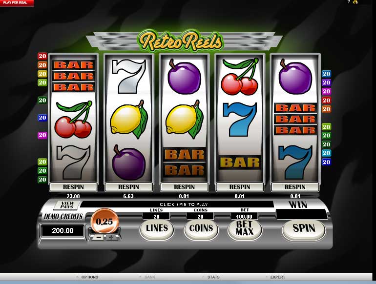 Play Slot Machines For Real Money Online